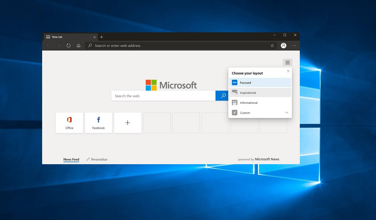 Microsoft Chromium Edge 瀏覽器開放下載 基本功能為主!!暫時僅提供英文版