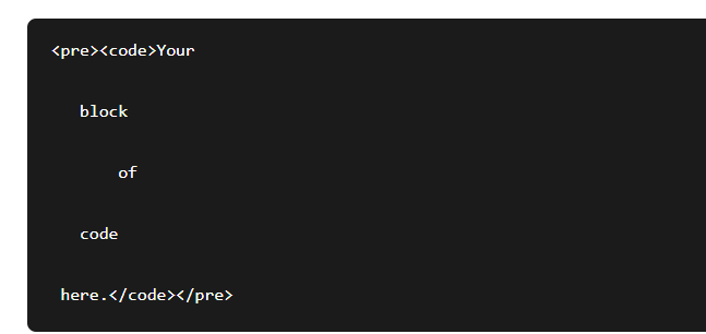 WordPress Code Box CSS Example