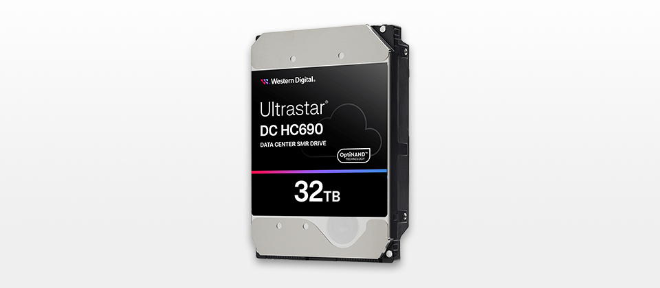 WD推出32TB與26TB新款硬碟Ultrastar DC HC690與HC590