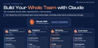 Build your whole team with Claude
