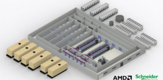 施耐德電機與 AMD 發表 Helios 機櫃級參考設計,加速高密度 AI 工廠部署